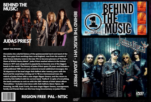 Judas Priest VH1 Behind The Music DVD