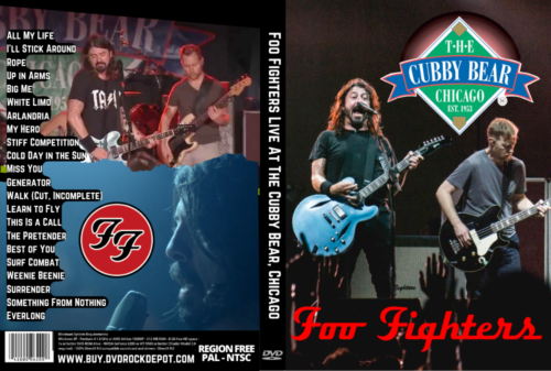 Foo Fighters Live At The Cubby Bear, Chicago Ill. 10/17/2014 DVD
