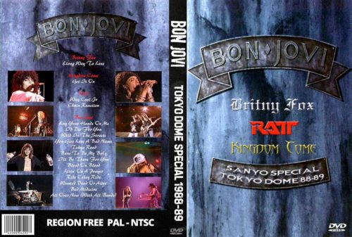 Bon Jovi  Live In Tokyo Japan, New Years Eve 1988-89 DVD
