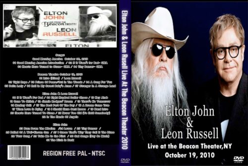 Elton John & Leon Rusell Live At The Beacon Theater, New York, NY 10/19/2010 DVD