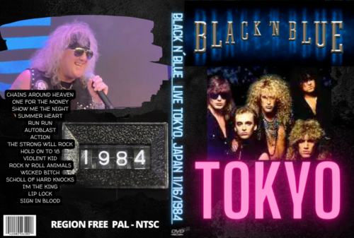 Black N´Blue  Live In Nakano Sunplaza Hall, Tokyo, Japan 11/16/1984 DVD