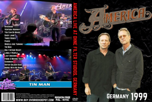 America Live At Ohne Filter Studios, Germany 1999 DVD