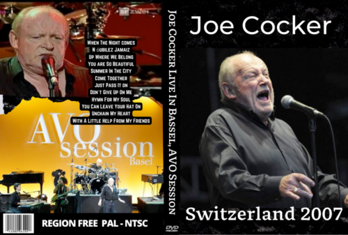 Joe Cocker Live In Bassel, AVO Session, Switzerland 2007 DVD