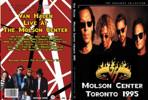 Van Halen Live In Toronto, Canada 1995 DVD
