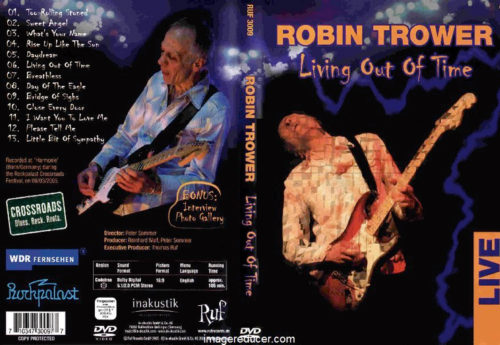Robin Trower Live At The Rockpalast, Crossroads Festival, Bonn, Germany 03/09/2005 DVD