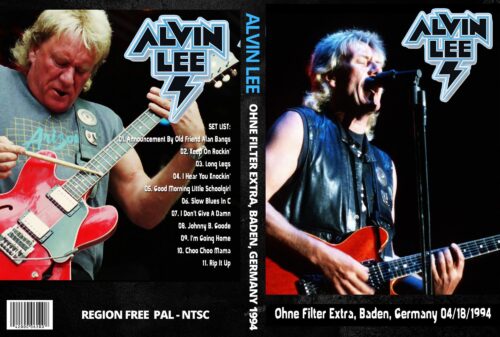 Alvin Lee Band Ohne Filter Extra, Baden, Germany 04/18/1994 DVD