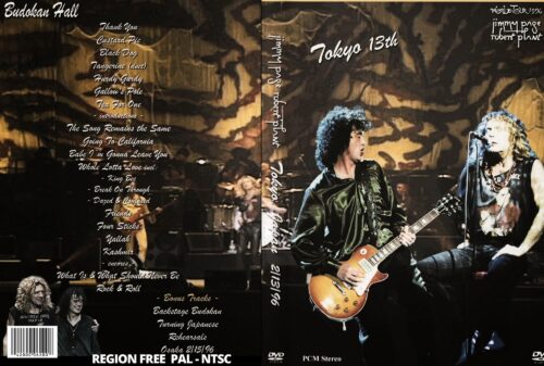 Jimmy Page & Robert Plant Live At Nippon Budokan, Tokyo 02/13/1996 DVD