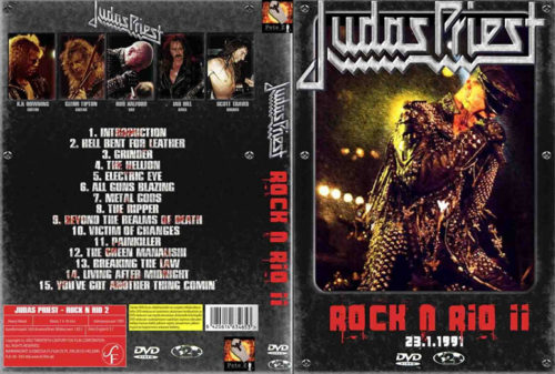 Judas Priest Live In Rock In Rio II Brazil 1991 DVD