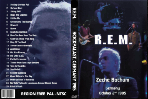 R.E.M. Rockpalast, Germany 1985 DVD