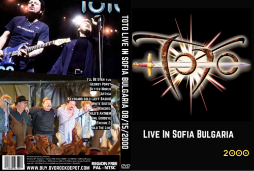 Toto Live In Sofia Bulgaria 08/15/2000 DVD