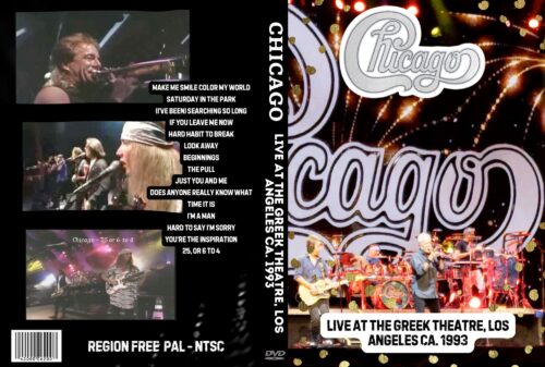 Chicago Live At The Greek Theatre, Los Angeles CA. 1993 DVD