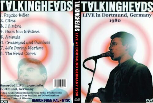 Talking Heads Rockpop Festival, Dortmund Germany 1980 DVD