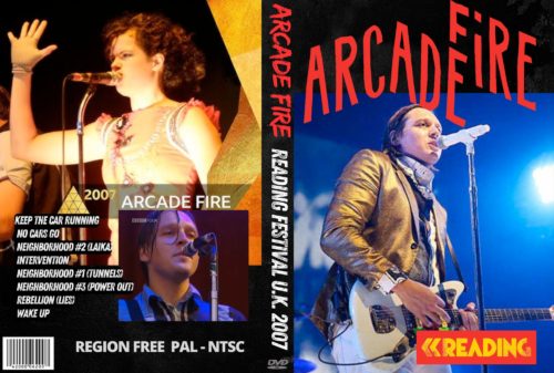 Arcade Fire Live At The Reading Festival, Reading U.K 2007 DVD