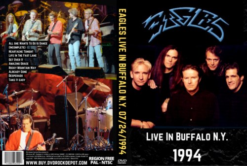 Eagles Live In Buffalo  N.Y. 07/24/1994 DVD