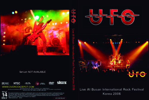 UFO Live At Busan International Rock Festival, Korea 2006 DVD