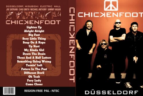 Chickenfoot Live At Rockpalast, Dusseldorf Germany 2012 DVD