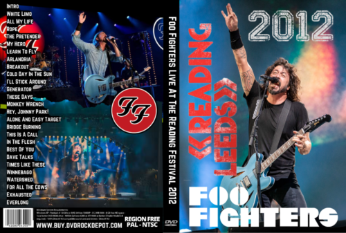 Foo Fighters  Live At The Reading Festival Little John's Farm Reading, UK 2012 DVD