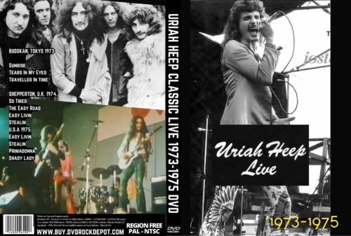 Uriah Heep Classic Live 1973-1975 DVD