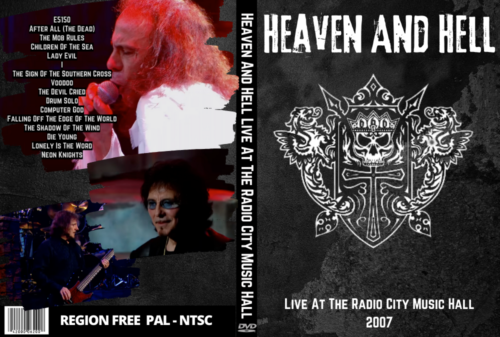 Heaven And Hell Live At The Radio City Music Hall, New York, NY 03/30/2007 DVD