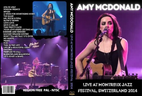 Amy Mcdonald Live At Montreux Jazz Festival, Switzerland 07/04/2014 DVD