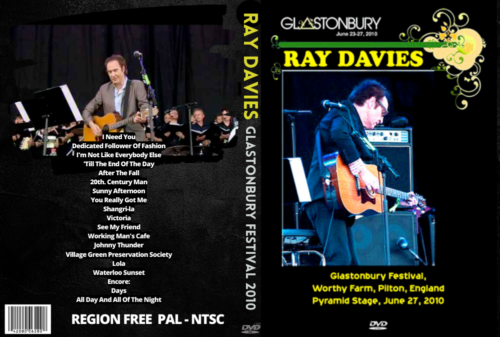 Ray Davis live At Glastonbury Festival U.K. 06/27/2010 DVD