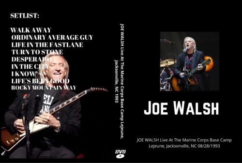 Joe Walsh Live At The Marine Corps Base Camp Lejeune, Jacksonville, NC 08/28/1993 DVD