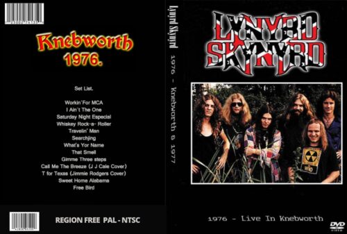Lynyrd Skynyrd Live At Knebworth Fair Festival, U.K. 1976 DVD