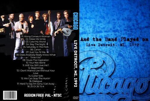 Chicago Live In Detrot MI.1992 DVD