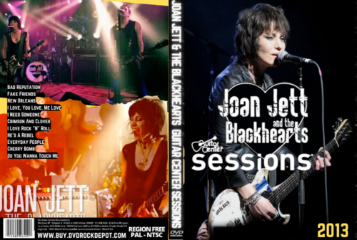 Joan Jett & The Blackhearts  Guitar Center Sessions 2013 DVD