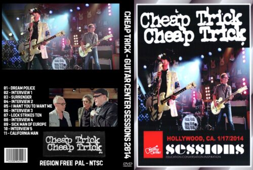 Cheap Trick Guitar Center Sessions 2014 DVD