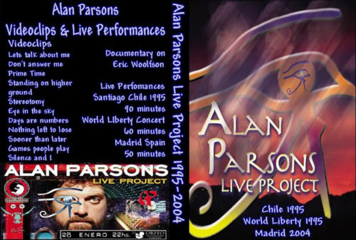 ALAN PARSONS PROJECT Live In Chile 95 Liberty Concert 95 DVD | DVD