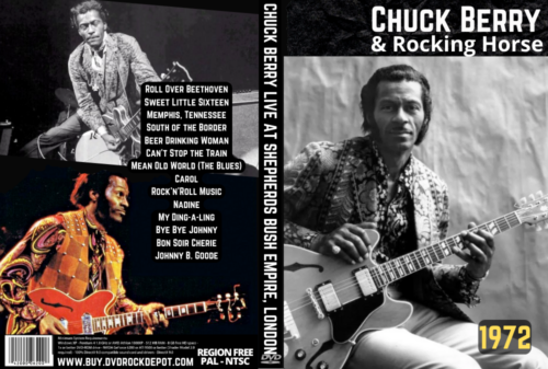 Chuck Berry live At Shepherds Bush Empire, London 10/29/1972 DVD