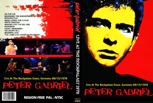 Peter Gabriel  Live At The Rockpalast Essen, Germany 09/15/1978 DVD