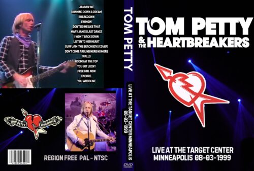Tom Petty & The Heartbreakers Live At The Target Center Minneapolis MN 08-03-1999 DVD