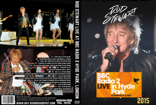 Rod Stewart Live At BBC Radio 2 Hyde Park, London 2015 DVD