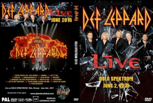 Def Leppard Live At Spektrum, Oslo Norway 06-02-2015 DVD