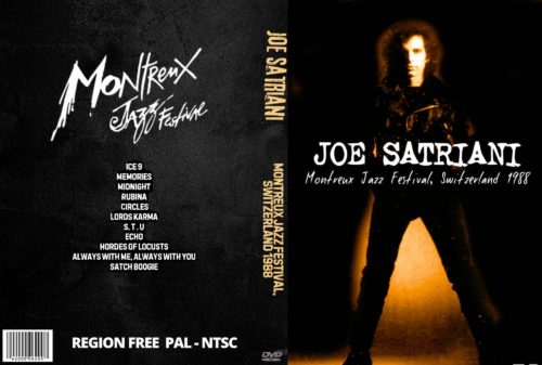 Joe Satriani Live At Montreux Jazz Festival, Switzerland 1988 DVD