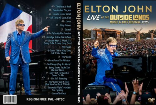 Elton John Live At The Outside Lands Music & Arts Festival 2015 DVD