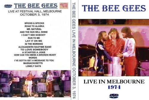 Bee Gees Live At Festival Hall, Melbourne Australia 1974 DVD