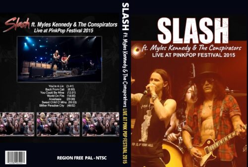 Slash Feat. Myles Kennedy & The Conspirators Live At Pinkpop Festival, Netherlands 06-12-2015 DVD