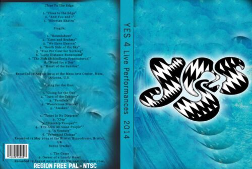 Yes 4 Albums, Live Performances 2014 DVD