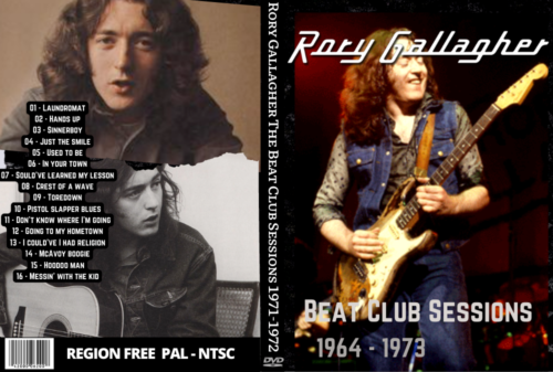 Rory Gallagher The Beat Club Sessions 1971-1972 DVD | DVD Rock Depot