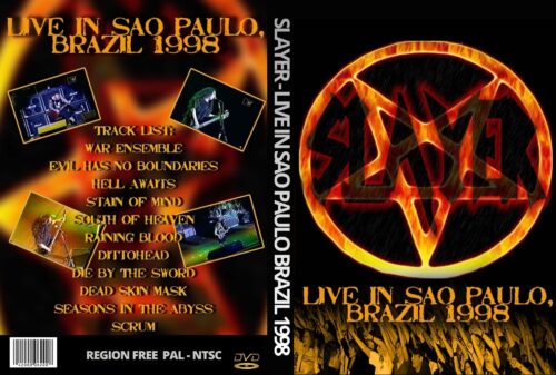 Slayer Live At Monsters Of Rock Festival, Sao Paulo Brazil 1998 DVD