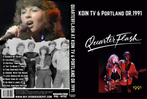 Quarterflash At KOIN TV 6 Portland OR 1991 DVD