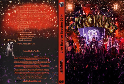 Krokus Live At Baloise Session, Switzerland 2014 DVD