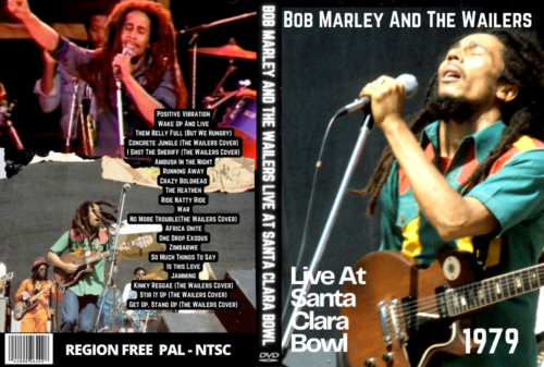 Bob Marley And The Wailers Live At Santa Clara Bowl, Santa Clara CA 1979 DVD