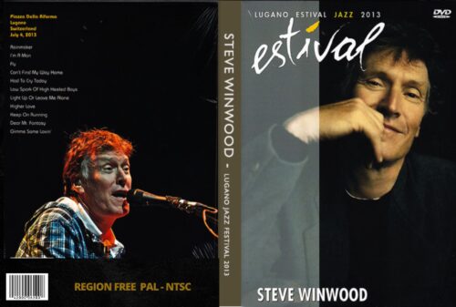 Steve Winwood Live At The Lugano Jazz Estival Switzerland 07-04-2013 DVD