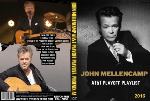 John Mellencamp AT&T Playoff Playlist, Phoenix Arizona 01/10/2016 DVD