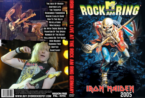 IRON MAIDEN Live at the Rock am Ring Germany 2005 DVD