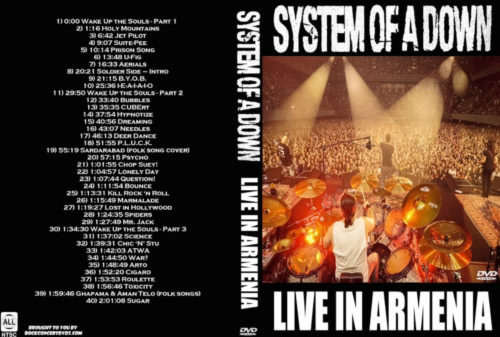System of a Down Live In Armenia 2015 DVD